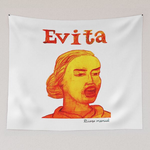 Item preview, Evita Peron designed and sold by Diego Manuel Rodriguez.
