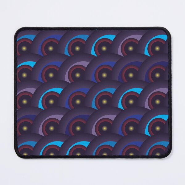 Item preview, Feather Circles Pattern 1 designed and sold by TyBrockDesigns.