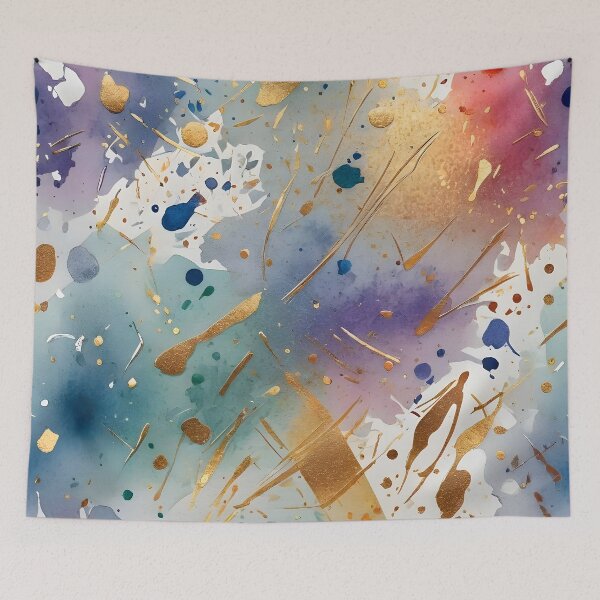 Item preview, Modern Luxury Aluminum Foil Gold Collection designed and sold by TrendyDesigne412.