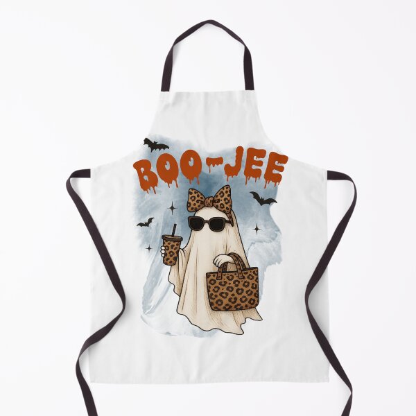 Item preview, Halloween BOO-JEE Ghost Leopard Print designed and sold by Eclectic Monkey.