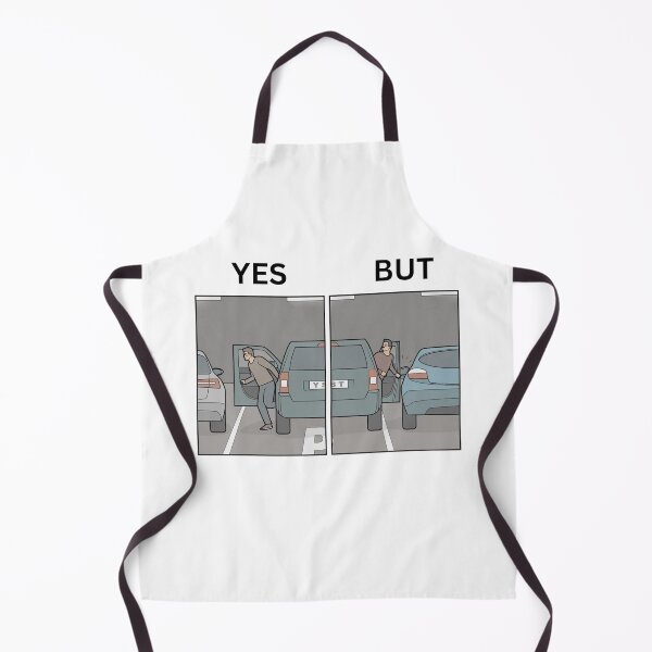 Item preview, Yes But Parking Cars Area Version - Thanksgiving, Christmas And Birthday Party Gift Ideas for Memes Lovers and Fans designed and sold by Memeing Everything.
