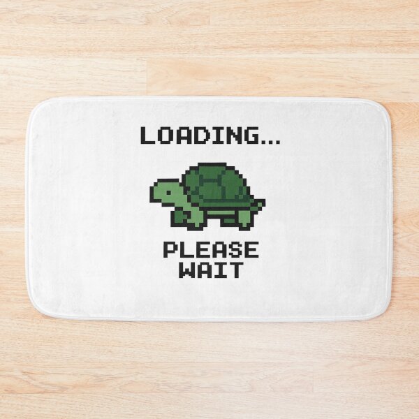 Item preview, Loading… Please Wait – Pixel Turtle Gamer Design designed and sold by SlomianyPisarz.