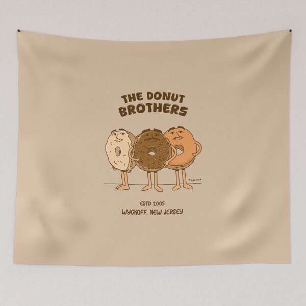 Item preview, The Donut Brothers designed and sold by Valentina Cariel.