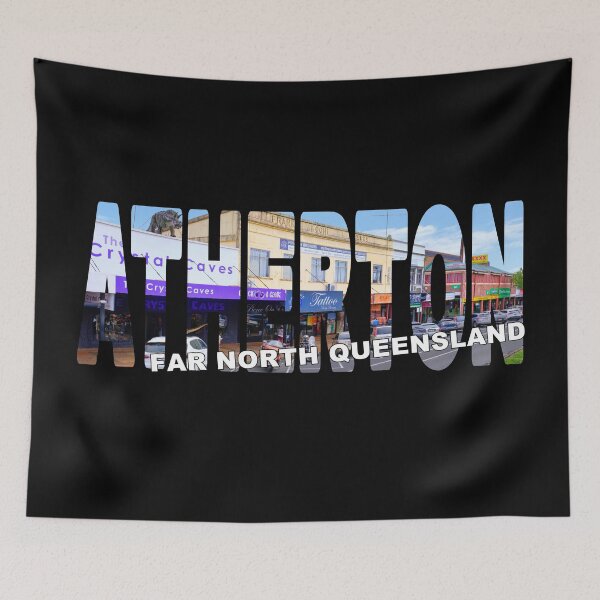 Item preview, ATHERTON Far North Queensland - Crystal Caves Pub Main Street designed and sold by Adam Gormley.