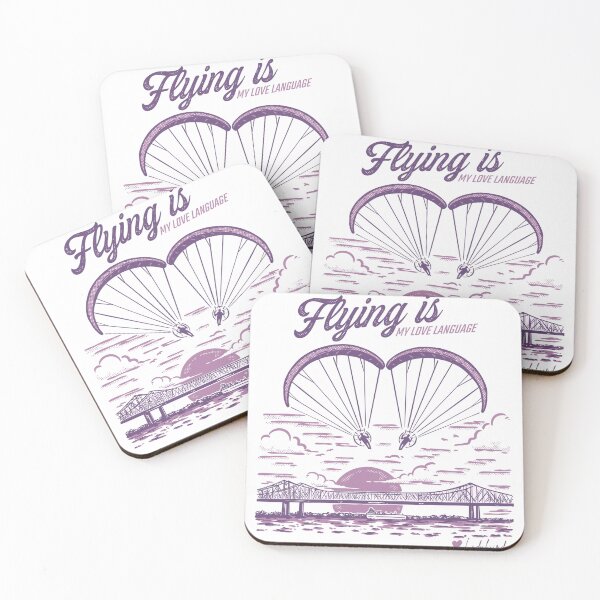 Item preview, flying is my love language paramotor designed and sold by ladybiird.x.