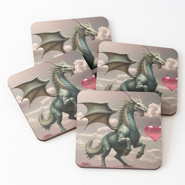 Item preview, Dragon Unicorn Love Machine  designed and sold by Doodle Mind Journeys.