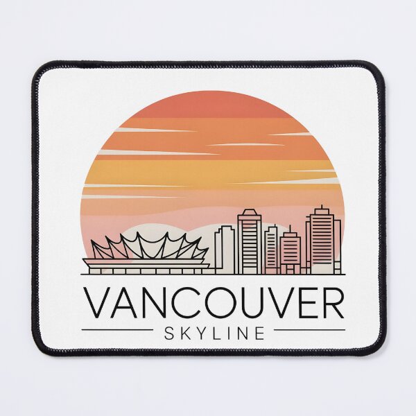 Item preview, Vancouver Skyline – Minimalist Sunset Travel Souvenir Design designed and sold by Paper Drip.