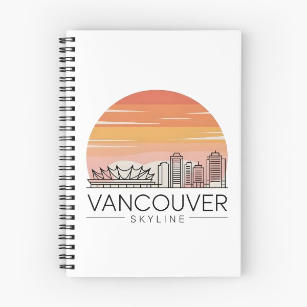 Item preview, Vancouver Skyline – Minimalist Sunset Travel Souvenir Design designed and sold by Paper Drip.