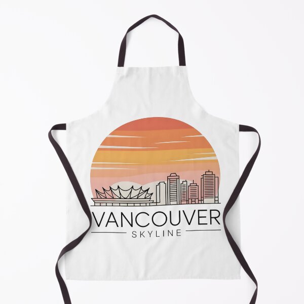 Item preview, Vancouver Skyline – Minimalist Sunset Travel Souvenir Design designed and sold by Paper Drip.
