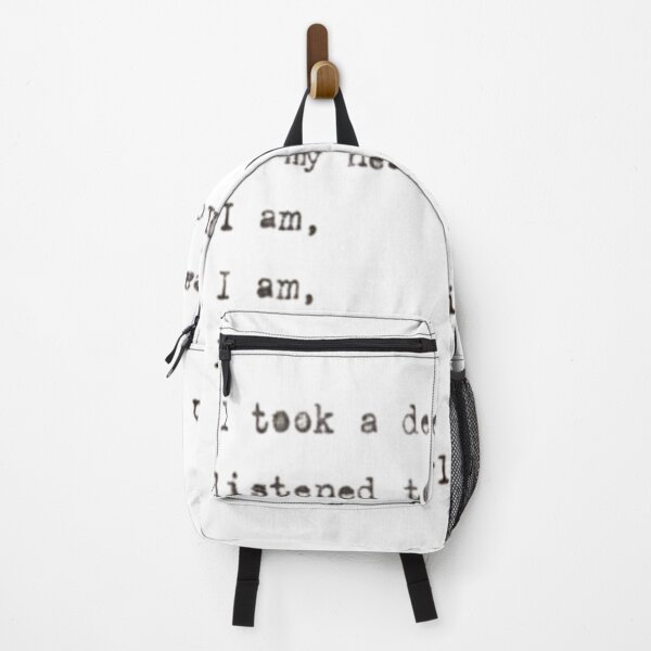 Item preview, I took a deep breath | Poem by Sylvia Plath | Bell Jar designed and sold by Oqueartecura.