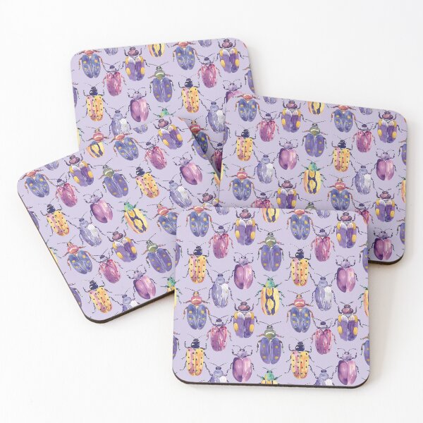 Item preview, Spotted Bugs on Lavender designed and sold by The Digital Design Collective .