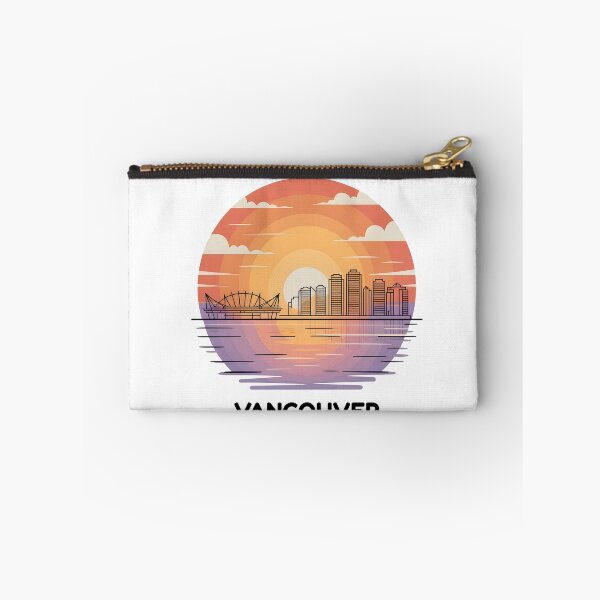 Item preview, Vancouver Skyline – Minimalist Sunset Travel Souvenir Design designed and sold by Paper Drip.