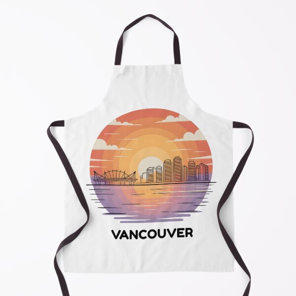 Item preview, Vancouver Skyline – Minimalist Sunset Travel Souvenir Design designed and sold by Paper Drip.