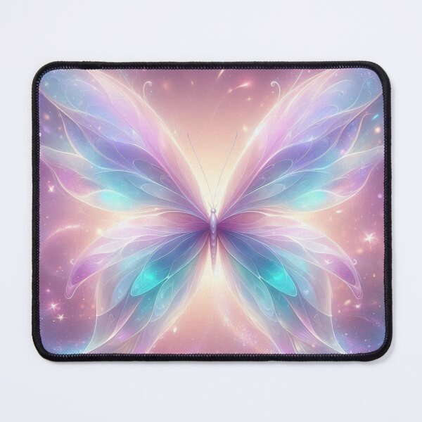 Item preview, Luminous Butterfly Dreams – Pastel Fantasy Art designed and sold by DreamArt Creations.