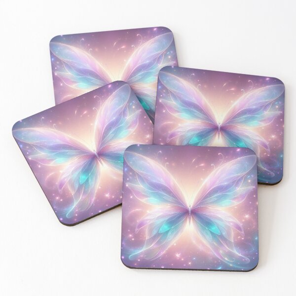 Item preview, Luminous Butterfly Dreams – Pastel Fantasy Art designed and sold by DreamArt Creations.