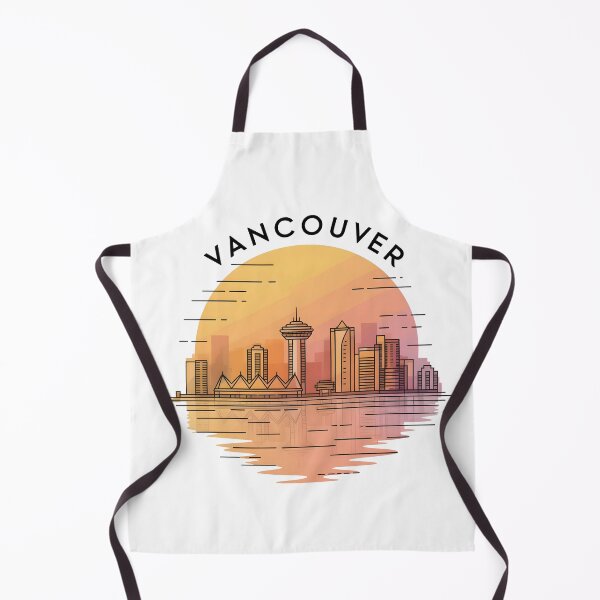 Item preview, Vancouver Skyline – Minimalist Sunset Travel Souvenir Design designed and sold by Paper Drip.