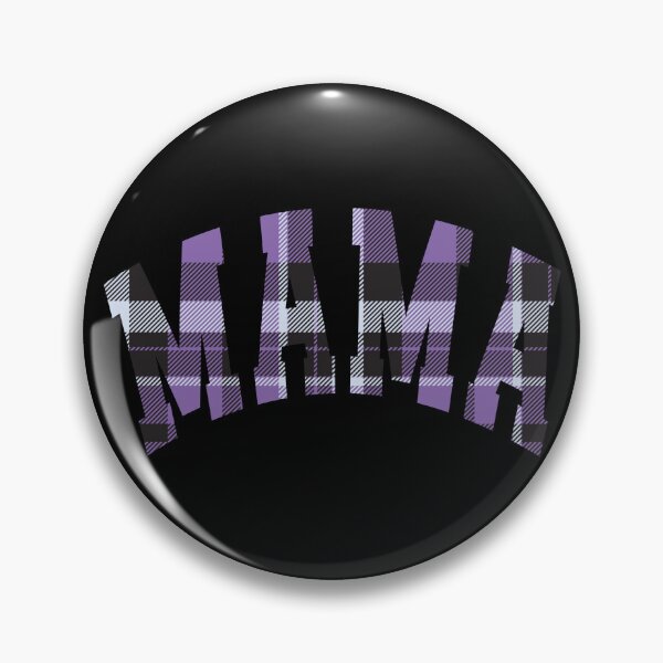 Item preview, Mama - Purple Plaid Pattern designed and sold by theartfulaspie.