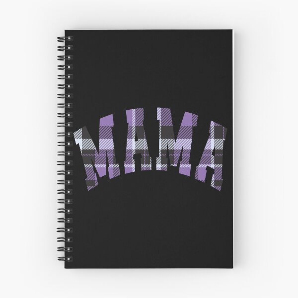 Item preview, Mama - Purple Plaid Pattern designed and sold by theartfulaspie.