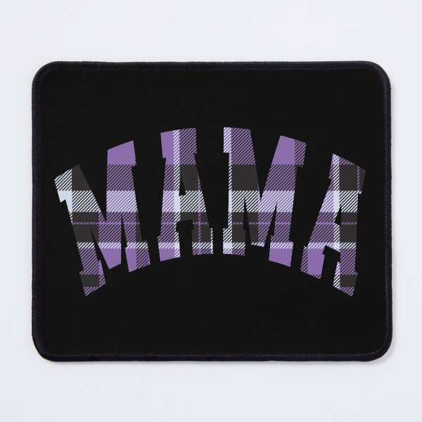 Item preview, Mama - Purple Plaid Pattern designed and sold by theartfulaspie.
