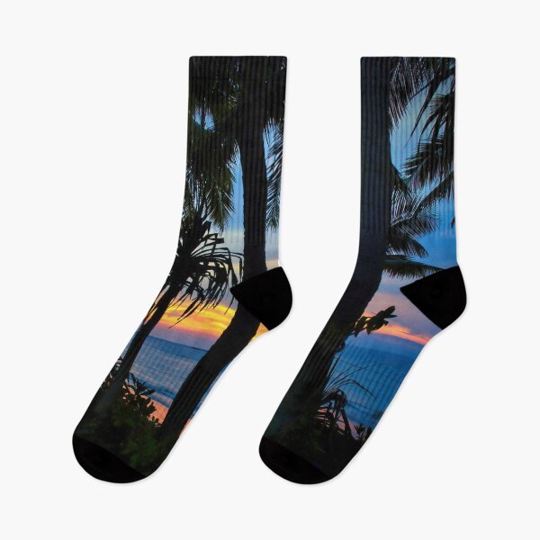Item preview, Tropical Sunset Silhouette designed and sold by pcole123.