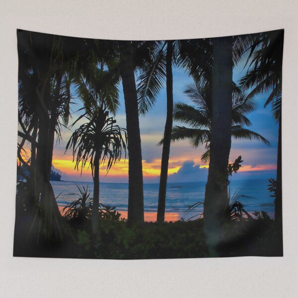 Item preview, Tropical Sunset Silhouette designed and sold by pcole123.