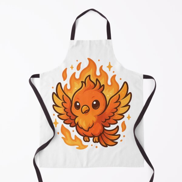 Item preview, Kawaii Phoenix – Mythological Bird of Tender Fire designed and sold by MythicWild.