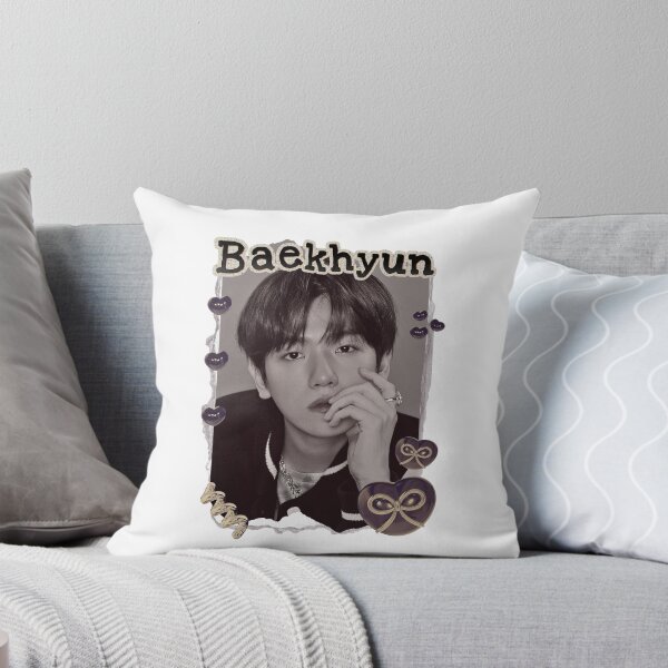 Item preview, Baekhyun from EXO Kpop Soloist Scrapbook Collage Cozy Y2K Vintage Design designed and sold by HELL0WBELLO.