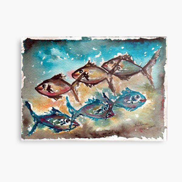 Fishes Metal Print