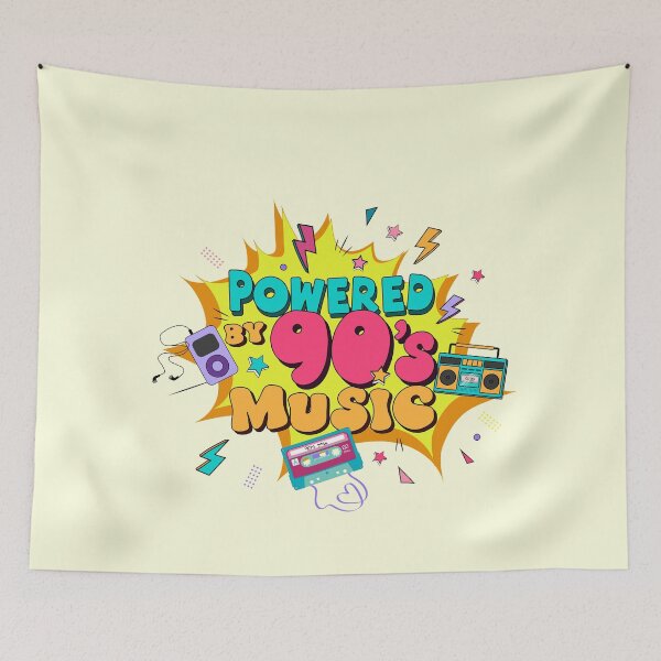 Item preview, Powered by 90's Music designed and sold by jitterfly.
