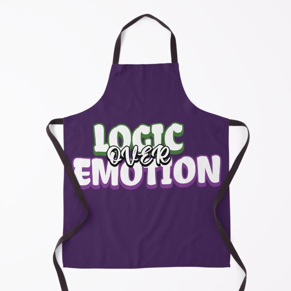 Item preview, Logic Over Emotion T-shirt  designed and sold by PeekStreet.