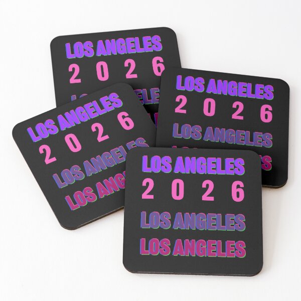 Item preview, Los Angeles 2026 Layered Typography California Design designed and sold by cabana.space.