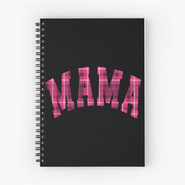 Item preview, Mama - Pink Plaid Pattern designed and sold by theartfulaspie.