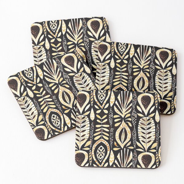 Item preview, Abstract Geometric Art - Tapa and African Inspired Geometric Design designed and sold by Salote Faotusia.