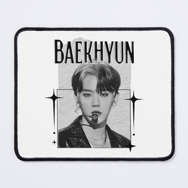 Item preview, Baekhyun from EXO Kpop Soloist Scrapbook Collage Cozy Y2K Vintage Design designed and sold by HELL0WBELLO.