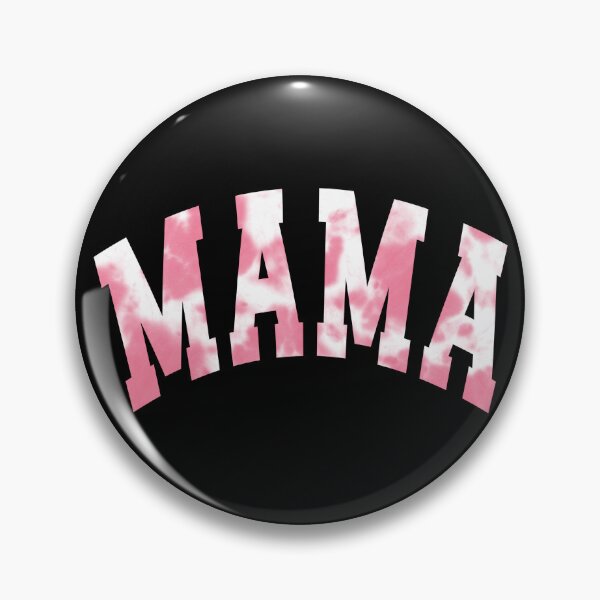 Item preview, Mama - Pink Tie Dye Pattern designed and sold by theartfulaspie.