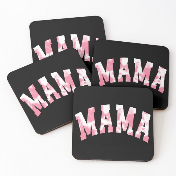 Item preview, Mama - Pink Tie Dye Pattern designed and sold by theartfulaspie.
