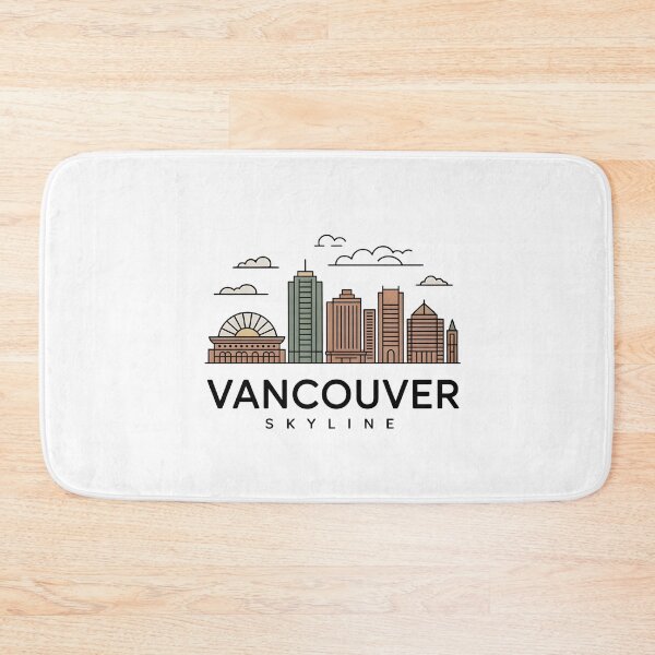 Item preview, Vancouver Skyline – Minimalist Earthy Travel Souvenir Design designed and sold by Paper Drip.