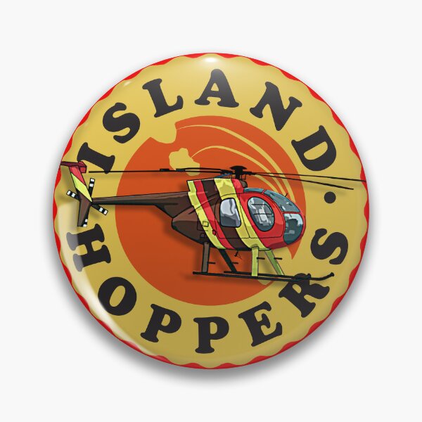 Item preview, Island Hoppers Magnum PI designed and sold by Alema Art.