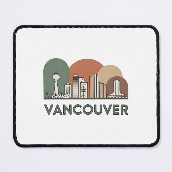 Item preview,  Vancouver Skyline – Minimalist Earthy Travel Souvenir Design designed and sold by Paper Drip.