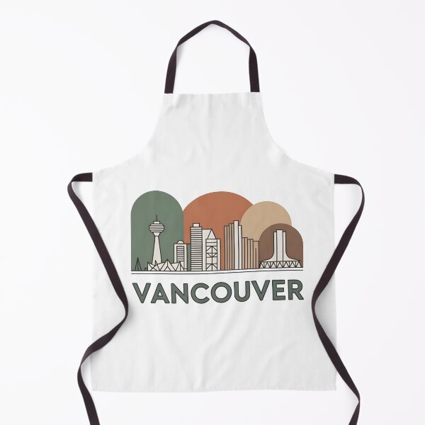 Item preview, Vancouver Skyline – Minimalist Earthy Travel Souvenir Design designed and sold by Paper Drip.
