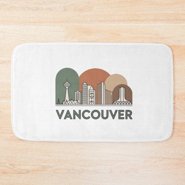 Item preview,  Vancouver Skyline – Minimalist Earthy Travel Souvenir Design designed and sold by Paper Drip.