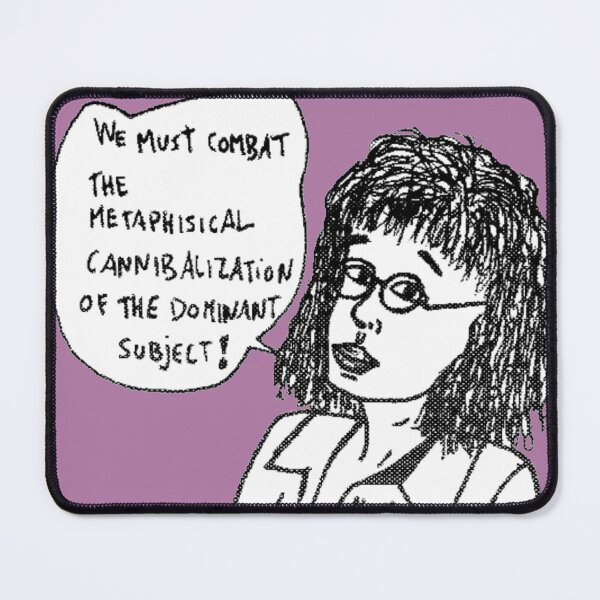 Item preview, Combat the metaphysical canibalization of the dominant subject | philosophy quote designed and sold by Oqueartecura.