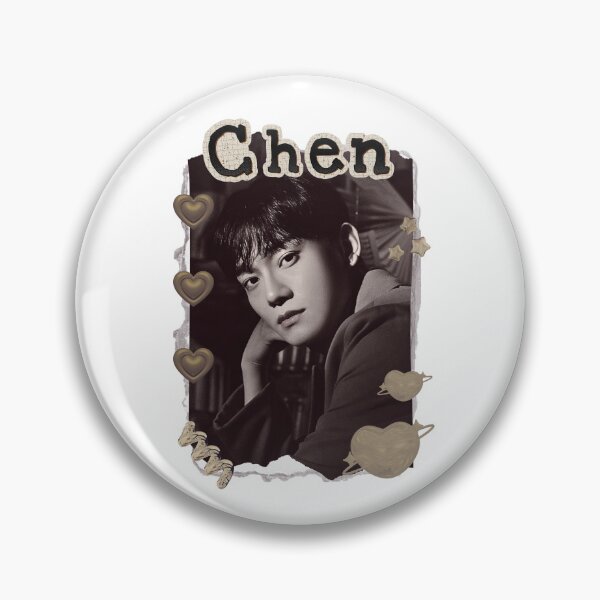Item preview, Chen from EXO Kpop Soloist Scrapbook Collage Cozy Y2K Vintage Design designed and sold by HELL0WBELLO.