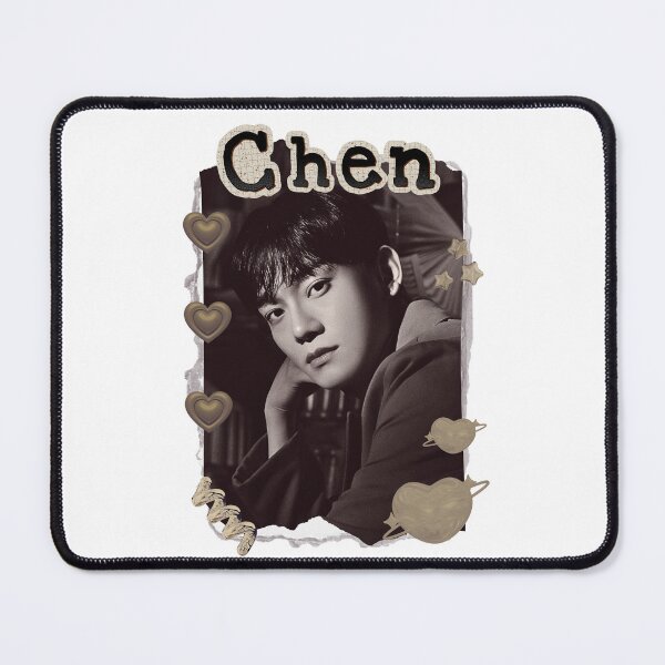 Item preview, Chen from EXO Kpop Soloist Scrapbook Collage Cozy Y2K Vintage Design designed and sold by HELL0WBELLO.