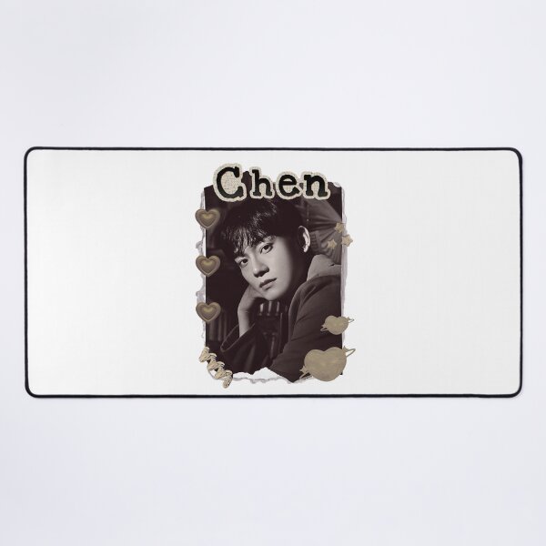 Item preview, Chen from EXO Kpop Soloist Scrapbook Collage Cozy Y2K Vintage Design designed and sold by HELL0WBELLO.