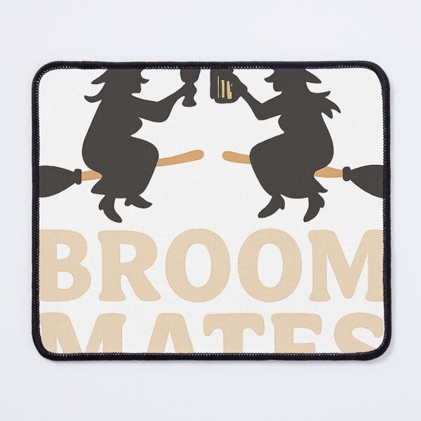 Item preview, Broommates Funny Witch Halloween Design designed and sold by KeepItSimpleD.