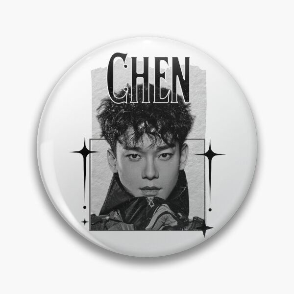 Item preview, Chen from EXO Kpop Soloist Scrapbook Collage Cozy Y2K Vintage Design designed and sold by HELL0WBELLO.