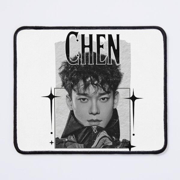 Item preview, Chen from EXO Kpop Soloist Scrapbook Collage Cozy Y2K Vintage Design designed and sold by HELL0WBELLO.