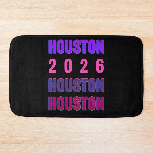 Item preview, Houston 2026 Layered Typography Texas Design designed and sold by cabana.space.