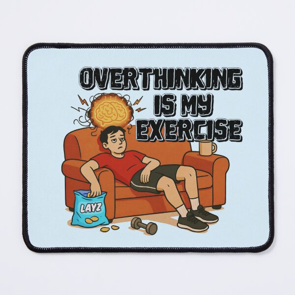 Item preview, Overthinking is my Exercise designed and sold by Jeni Hudson.